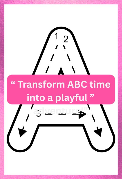 ABC Coloring & Learning Book for Kids – Fun Alphabet Tracing & Coloring Activities (Ages 3–5)